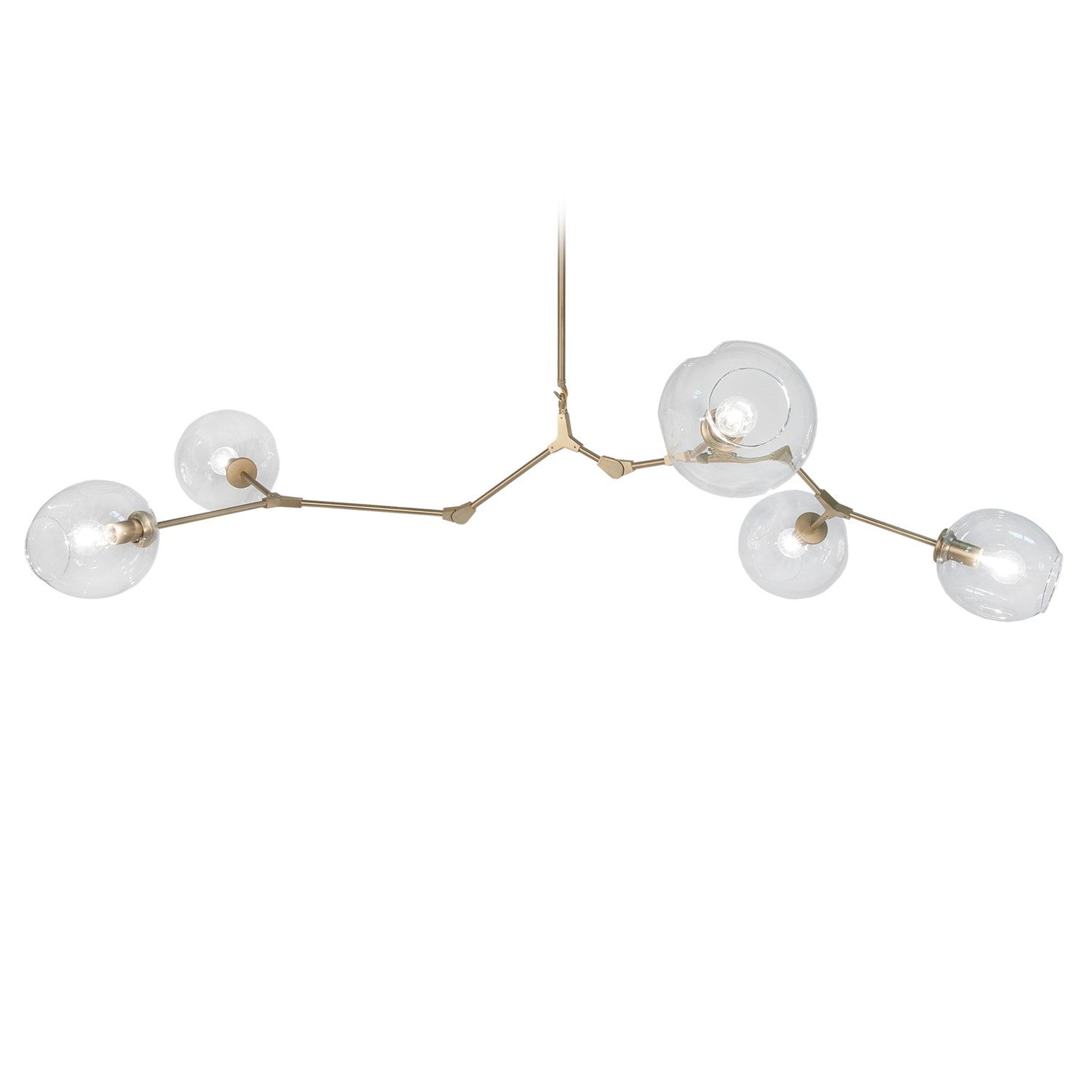 Eudora Crystal Chandelier - Modern Elegant Ceiling Light Fixture for Dining Room, Bedroom, Living Room | Perfect for Home Decor, Wedding, Luxury Interior Design