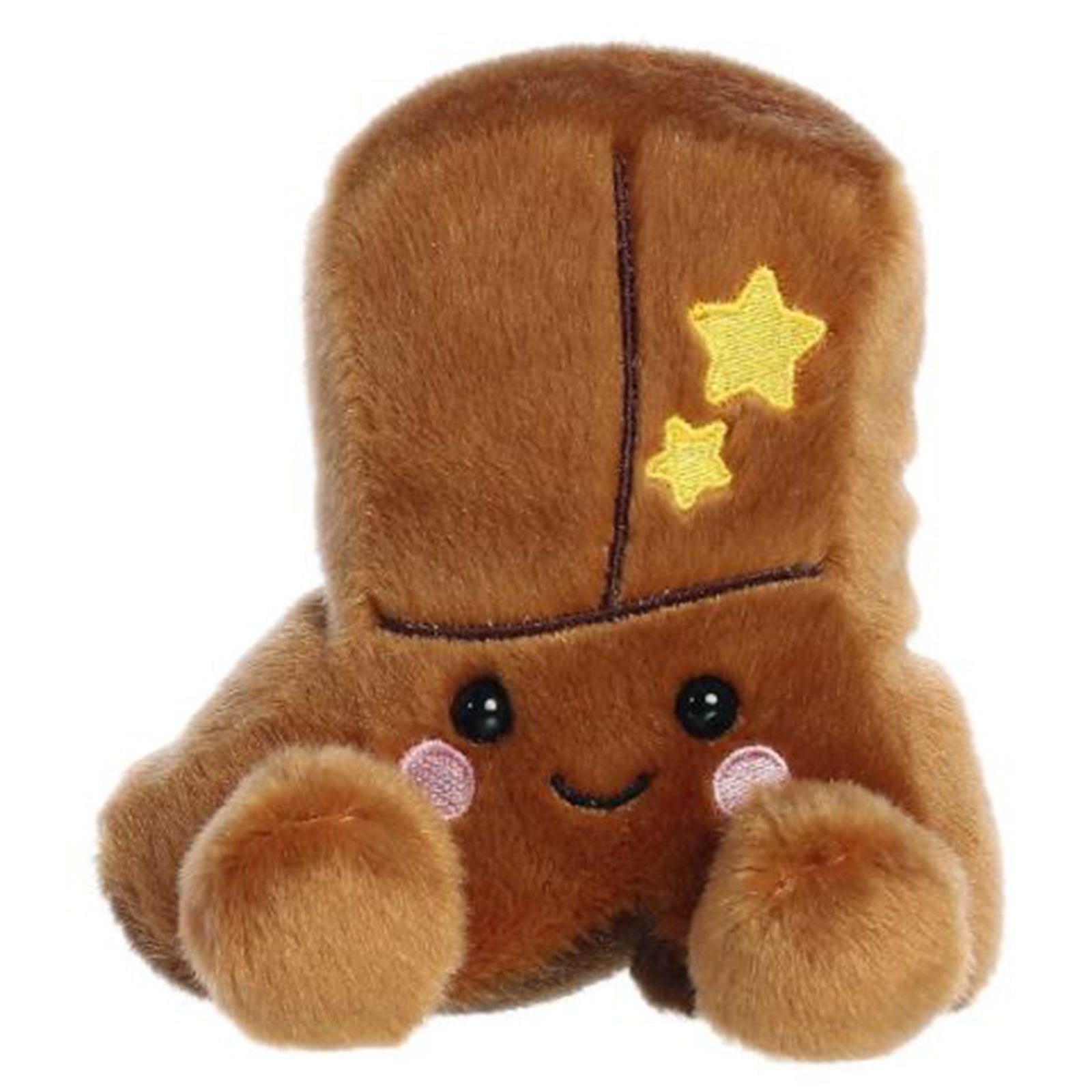 Aurora Palm Pals Evan Cowboy Boot 5 Inch Plush Stuffed Animal Toy - Perfect for Kids' Birthday Gifts, Collectibles, and Nursery Decor