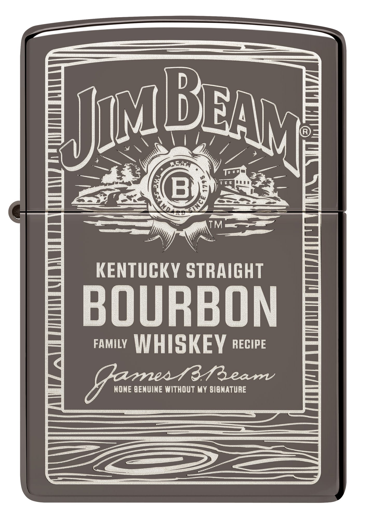 Jim Beam Black Ice Laser Engraved Whiskey Bottle - Perfect for Gifts, Collectibles & Home Bar Decor