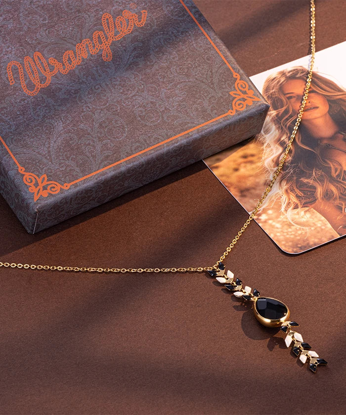 Wrangler Demeter’s Tear Necklace and Earrings Set - Sterling Silver Greek Goddess Jewelry for Women, Perfect for Weddings, Parties & Special Occasions