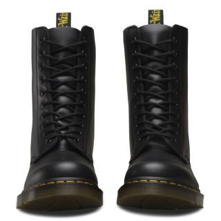 Black Smooth Leather Boots for Women - Comfortable & Stylish Ankle Boots for Casual Wear, Work, and Outdoor Activities