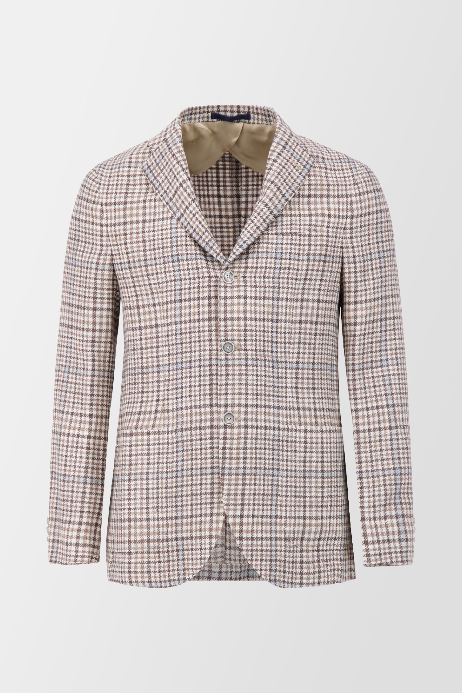 Barba Napoli Beige Jimmy Blazer for Men | Classic Slim Fit Single-Breasted Blazer Jacket | Perfect for Business Meetings, Weddings & Formal Events