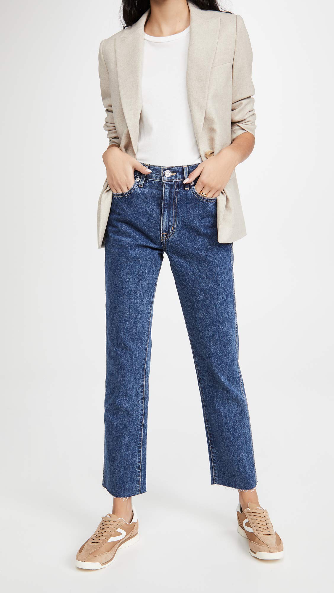 Women's Hero Jeans - High Waist Slim Fit Stretch Denim Pants for Everyday Comfort | Perfect for Work, Casual Outings & Date Nights