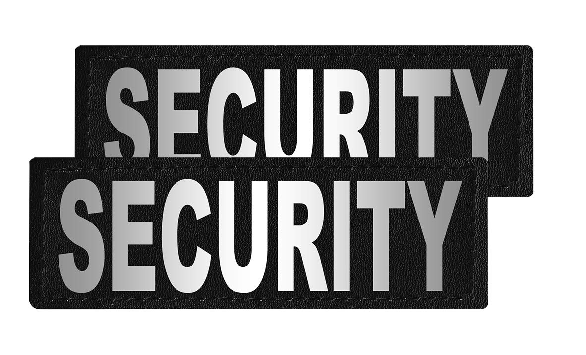 Dogline Security Removable VELCRO Patches - Small & Medium Size for Tactical Gear, Military Uniforms & Outdoor Activities