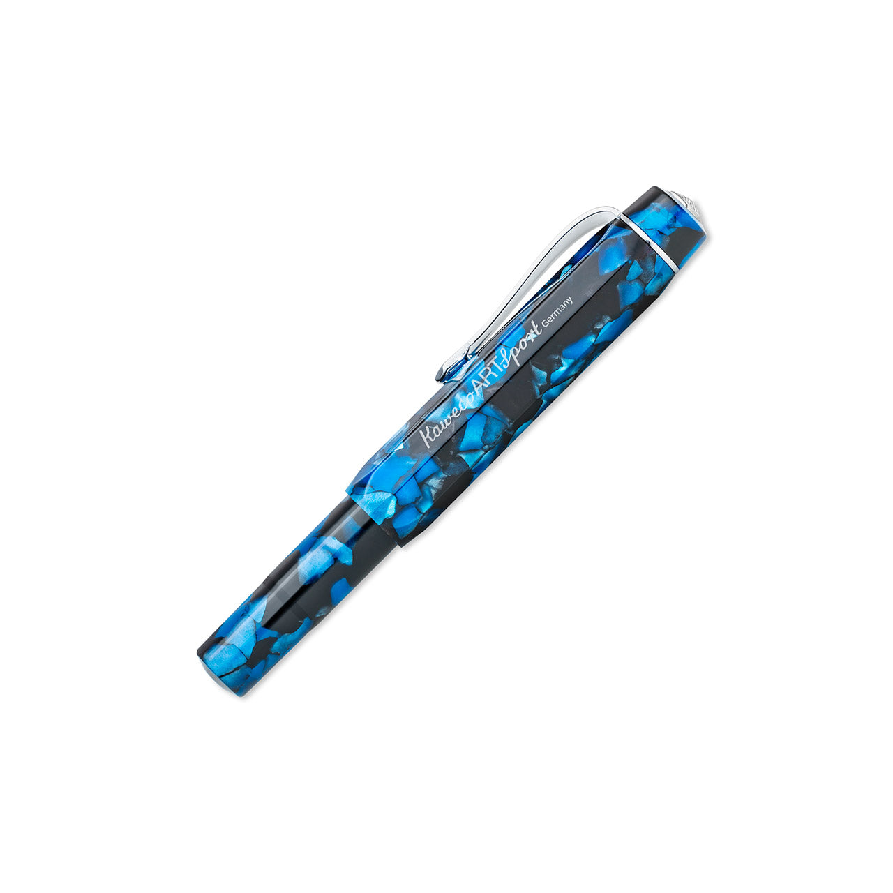 Premium Art Sport Fountain Pen - Elegant Pebble Blue Design for Writing, Calligraphy & Gift Giving - Perfect for Professionals, Students & Collectors