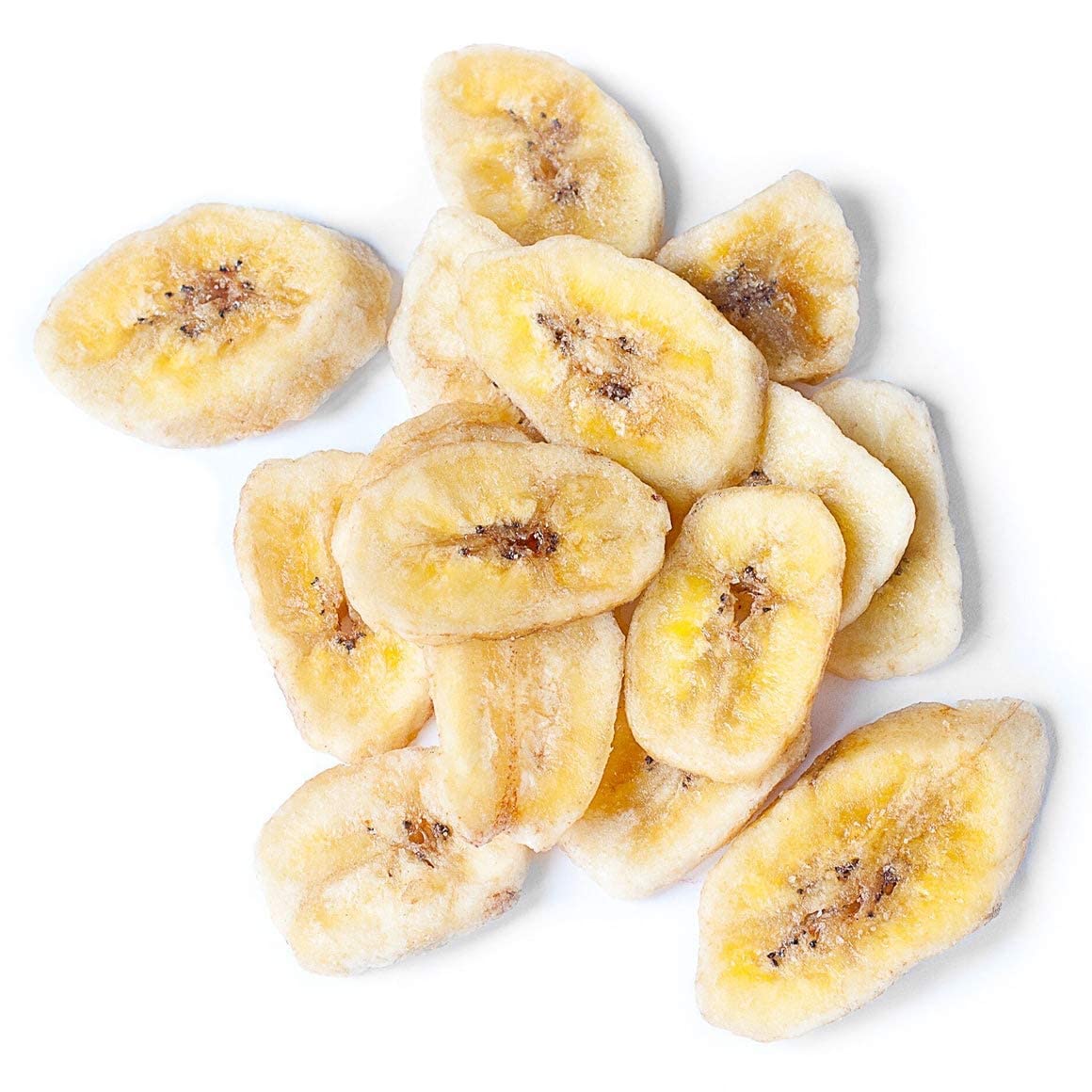 Bulk Sweetened Banana Chips 10 Pound Wholesale Box - Crunchy Dried Banana Snacks for Baking, Trail Mix & Healthy On-the-Go Snacking
