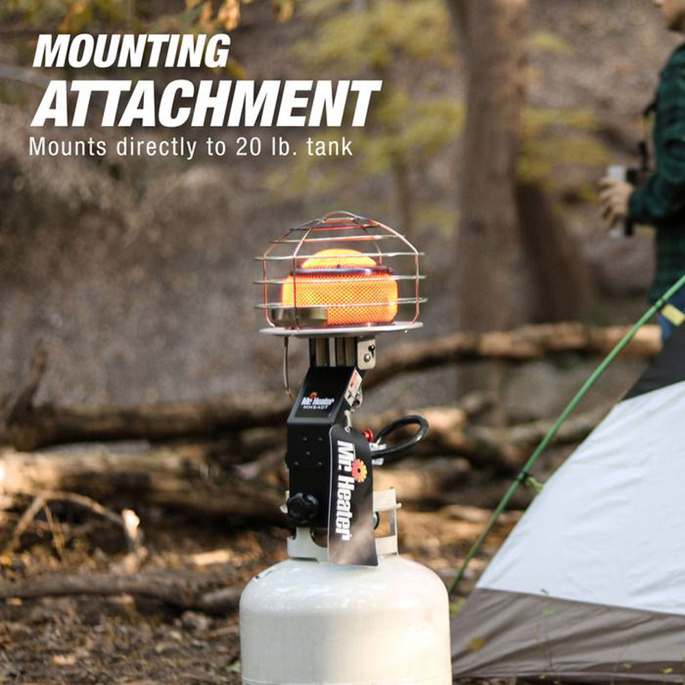 Mr. Heater F242540 45,000 BTU 540° Propane Tank Top Heater - Portable Outdoor Heater for Camping, Garage, Worksite & Patio Use