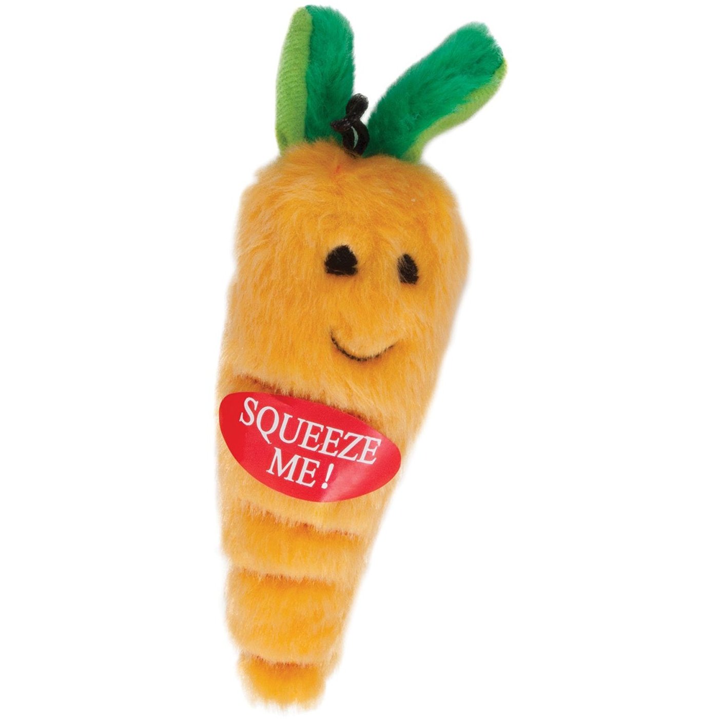 Aspen Pet Toy Soft Bite Carrot Chew Toy for Medium Dogs - Durable Dog Chew for Teething, Playtime & Dental Health