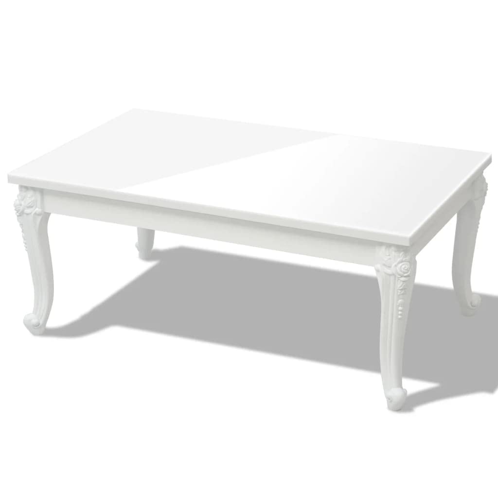 White High Gloss Coffee Table 39.4