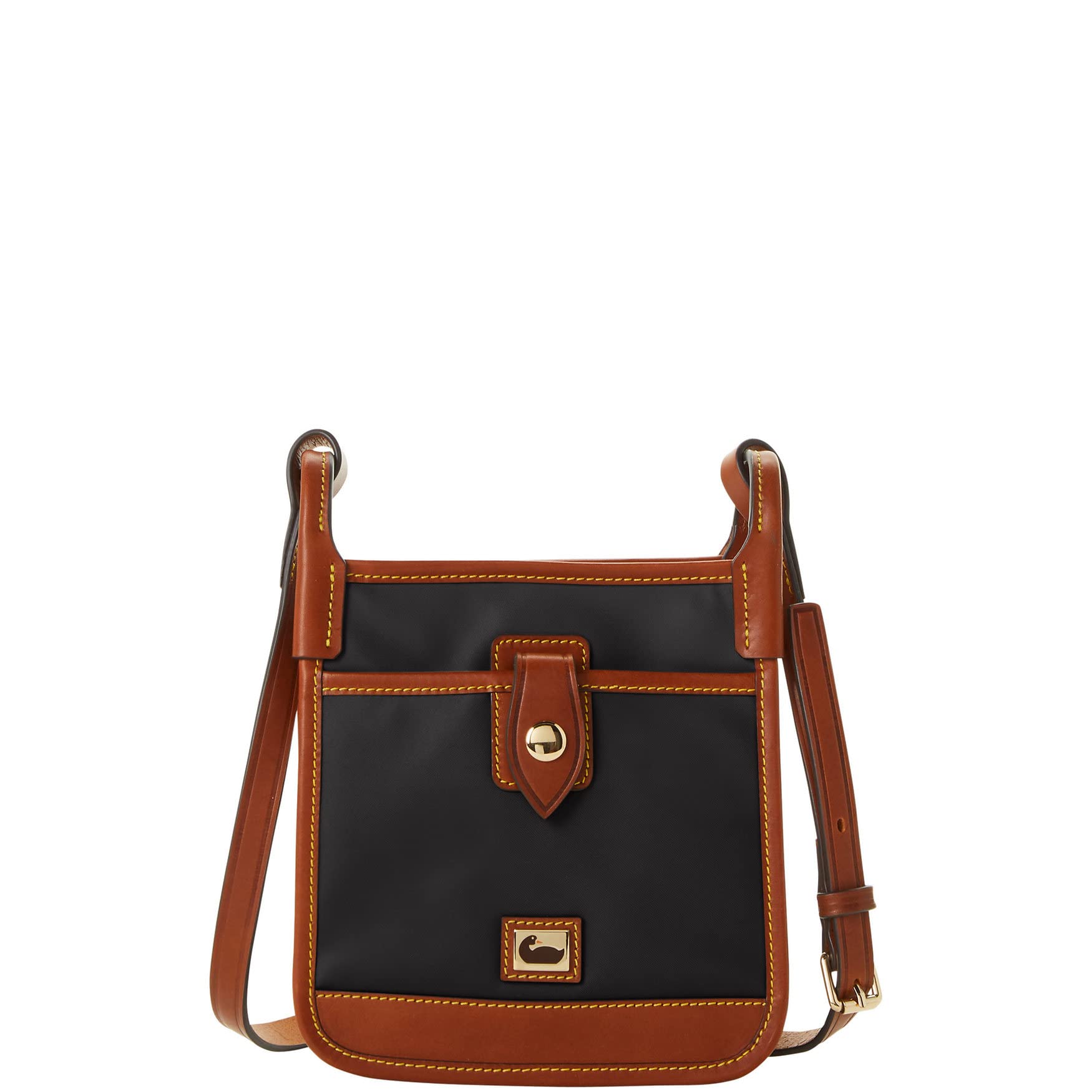 Dooney & Bourke Women's Letter Carrier Crossbody Handbag - Stylish Leather Shoulder Bag for Everyday Use, Work & Travel