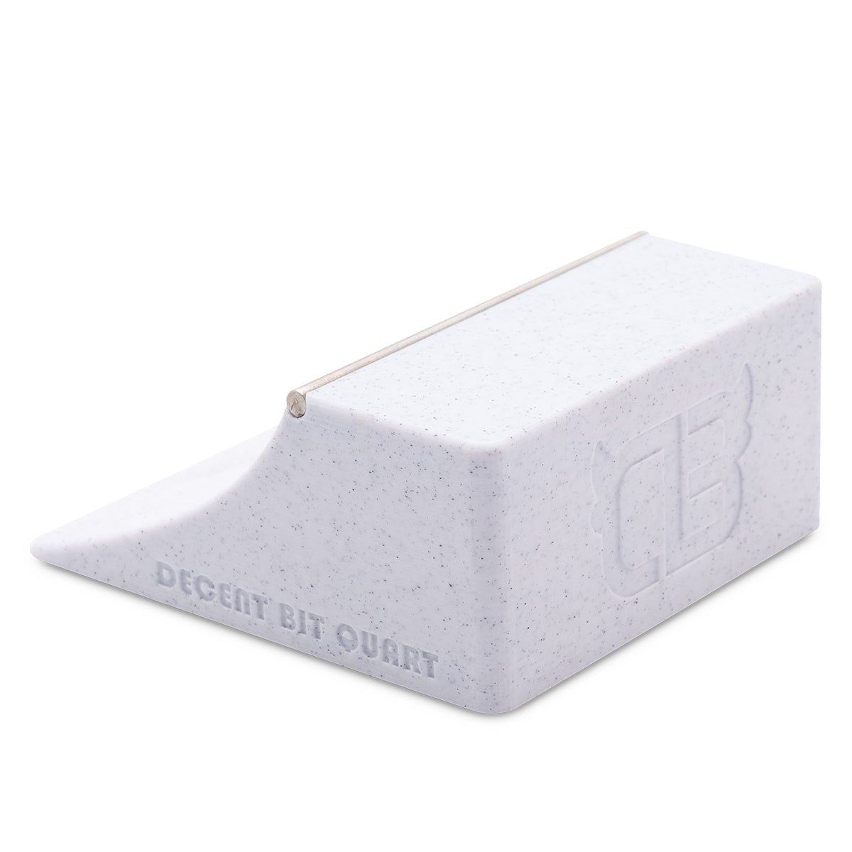 DecentBit Fingerboard Ramp - 6 Quarter Pipe Skateboard Mini Ramp for Finger Skateboarding - Perfect for Tricks, Stunts & Indoor Practice