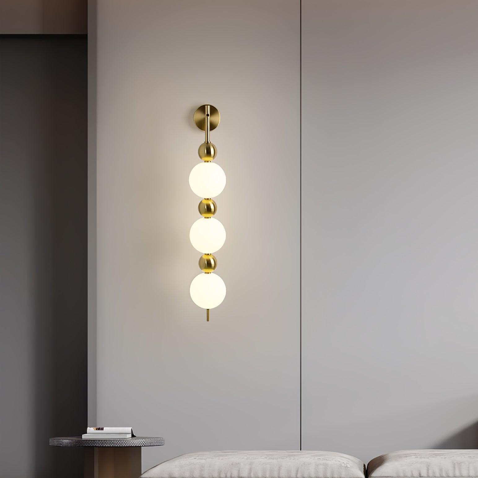 Candied Haws String Wall Lamp - Decorative LED Fairy Lights for Bedroom, Living Room, and Outdoor Decor - Sweet & Cozy Ambiance Lighting