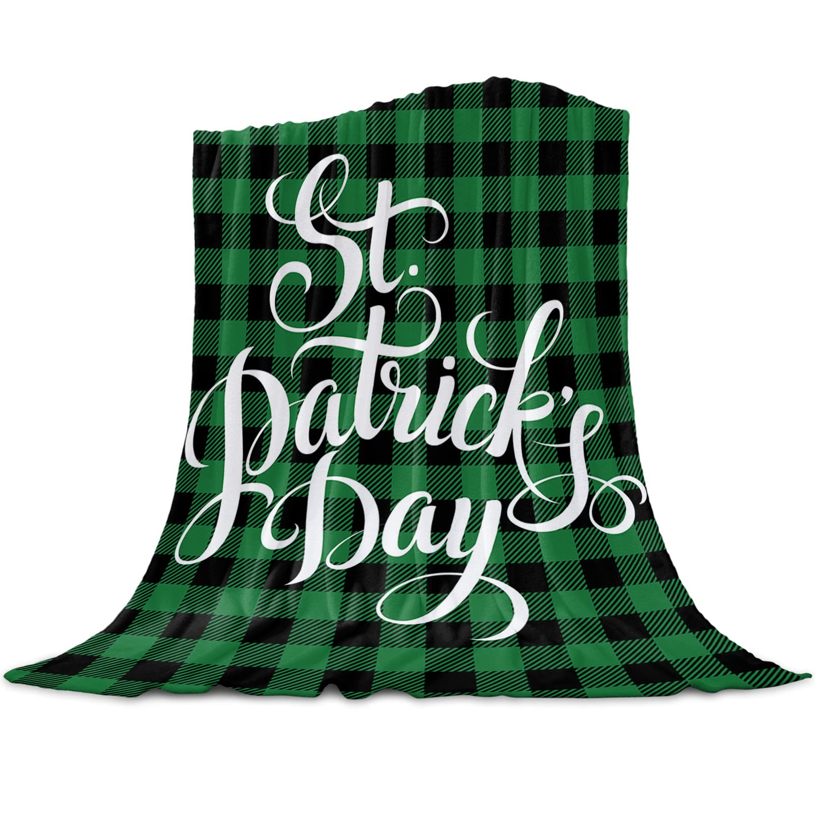 St. Patrick's Day Flannel Fleece Throw Blanket - 40
