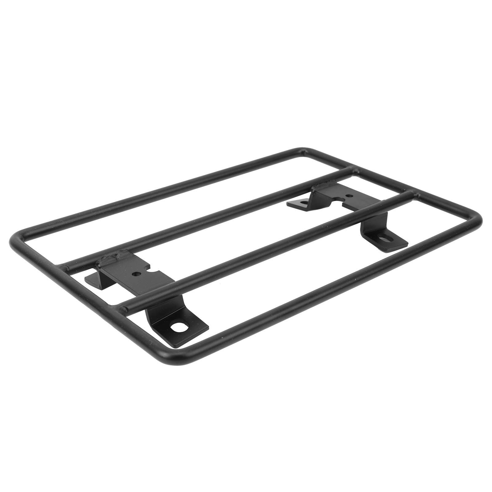 ARAMOX Black Stainless Steel Motorcycle Luggage Rack Carrier - Universal Fit for Bolt/Bolt R-SPEC/XV950R (2014-2018) | Durable Rear Bracket for Touring & Commuting