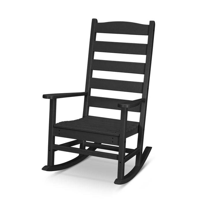 POLYWOOD Shaker Porch Rocking Chair - Outdoor Patio Rocker with Weather-Resistant HDPE - Perfect for Porch, Deck, Garden & Backyard Relaxation