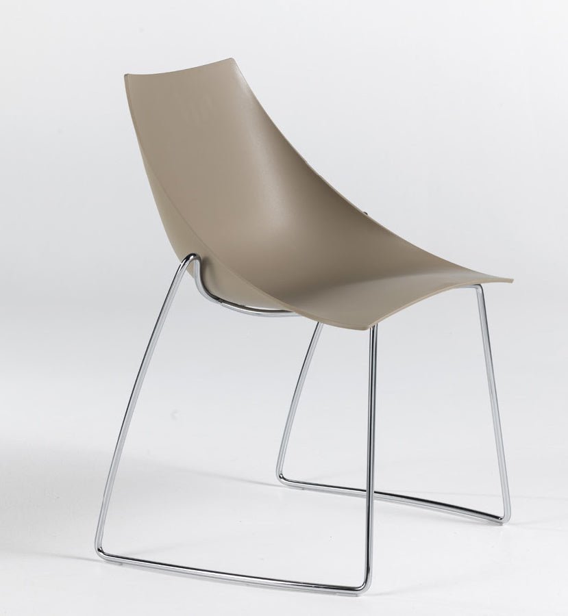 Casprini Hoop Chair - Modern Indoor & Outdoor Hanging Egg Chair with Cushion - Perfect for Patio, Garden, Balcony, and Living Room Relaxation
