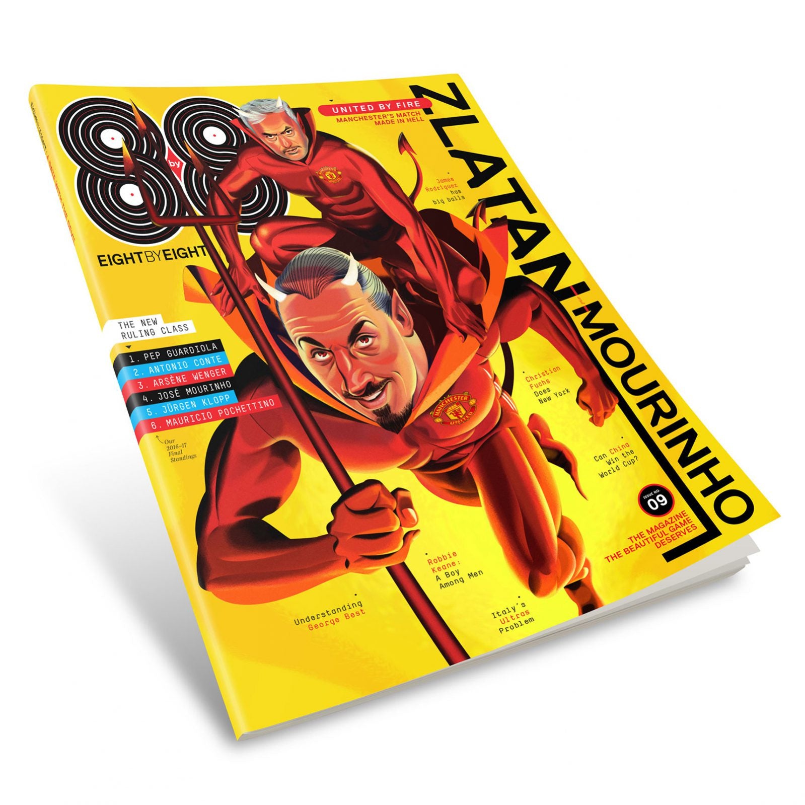 Eight by Eight Magazine: Issue 09 - Premium Football/Soccer Quarterly for Fans & Collectors | Perfect for Coffee Tables, Gifts & Sports Memorabilia Collections