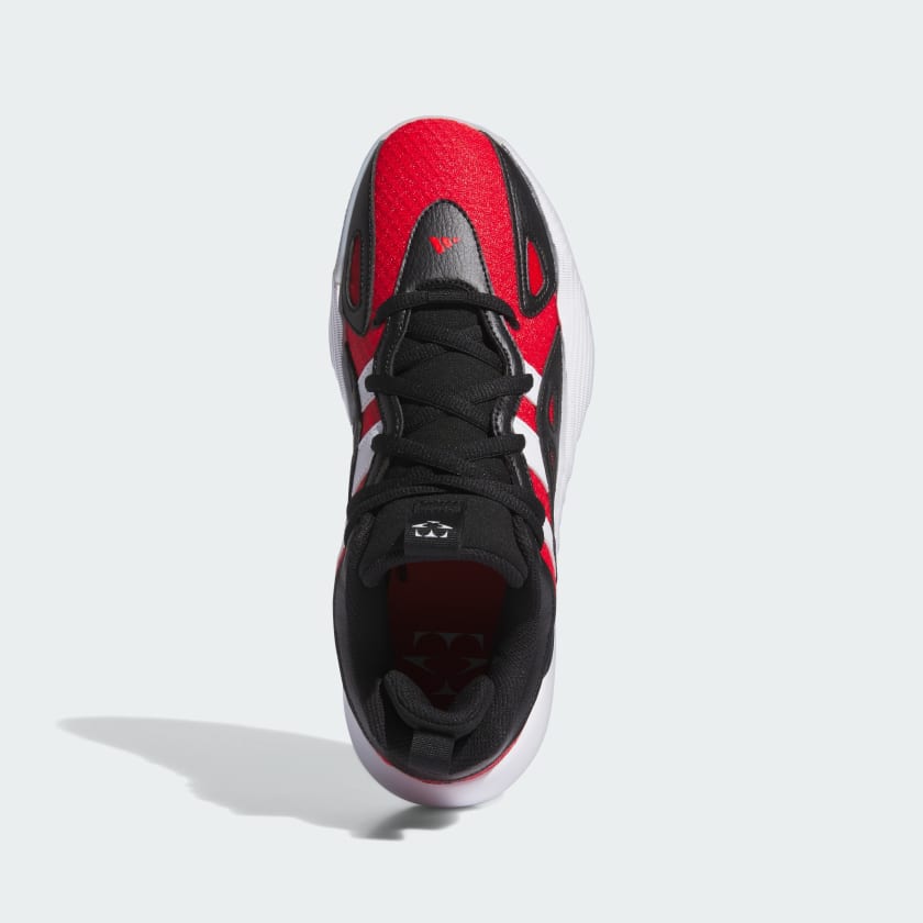Adidas Men's Trae Young Unlimited 2 Low Basketball Shoes - Black/Red | Lightweight Performance Sneakers for Indoor & Outdoor Court Play