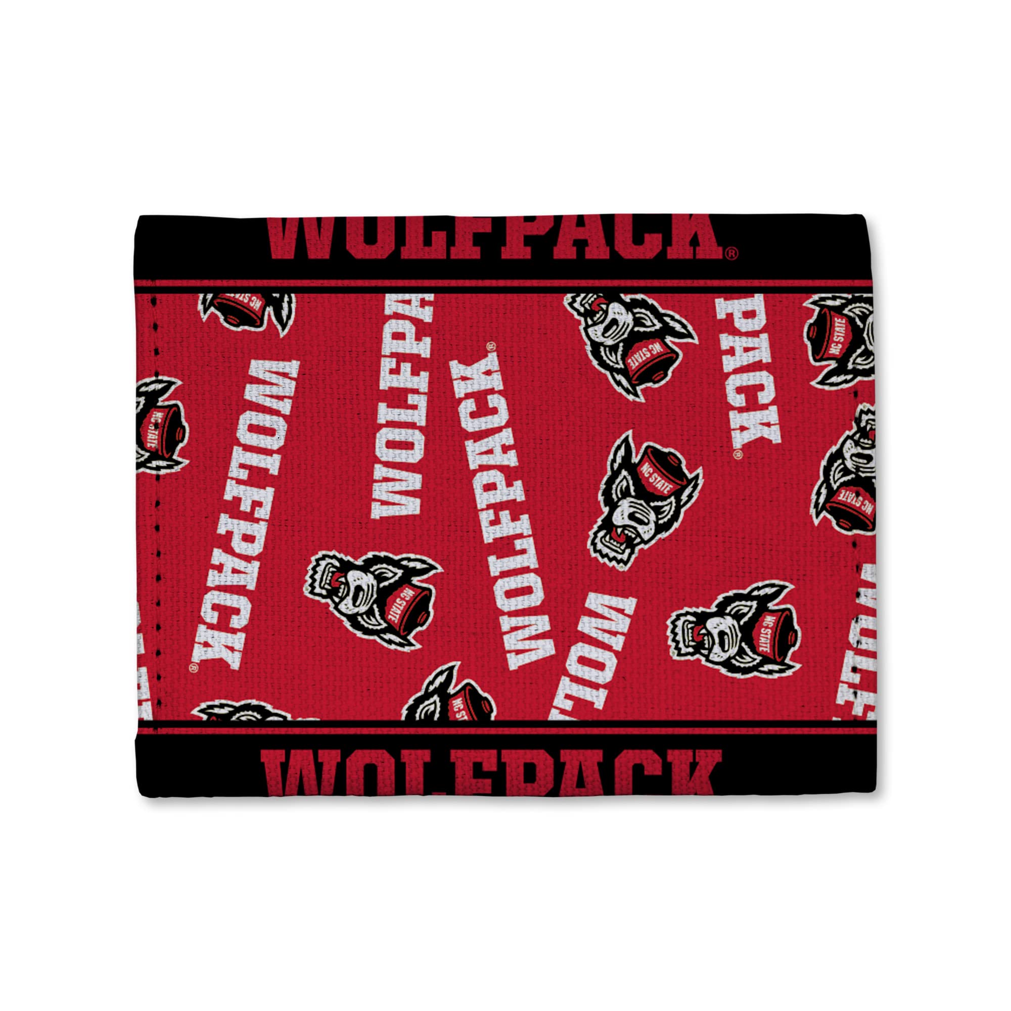 Rico Industries NCAA Canvas Trifold Wallet - Durable College Sports Accessory for Men | Perfect for Game Day, Campus Life & Everyday Use