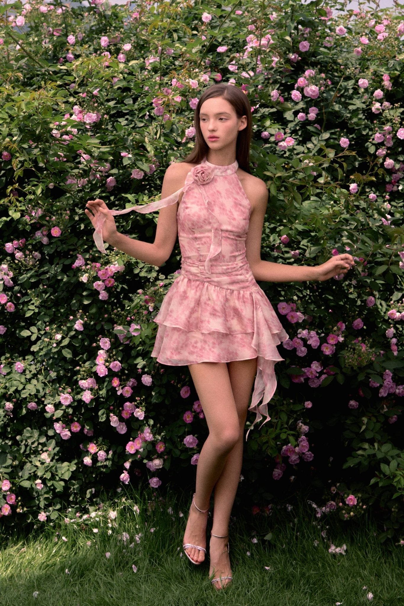 Elegant Cressida Floral Print Dress for Women | Summer Casual & Party Wear | Perfect for Weddings, Dates & Outdoor Events
