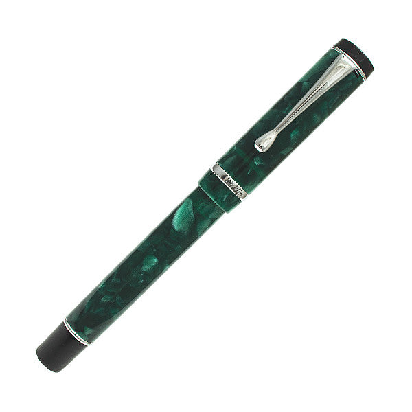 Conklin Duragraph Fountain Pen - Forest Green Fine Nib Luxury Writing Instrument for Calligraphy, Journaling & Office Use
