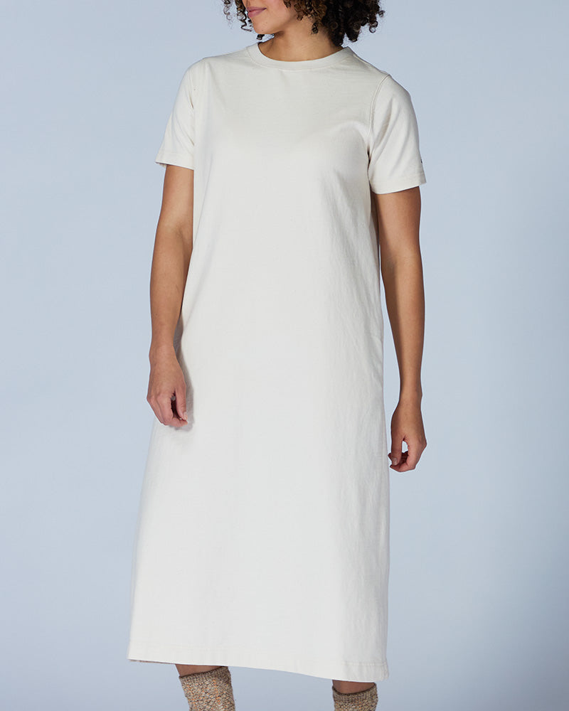 Eco-Friendly Recycled Cotton Heavy Dress for Women - Sustainable Fashion for Casual Wear, Office & Everyday Outfits