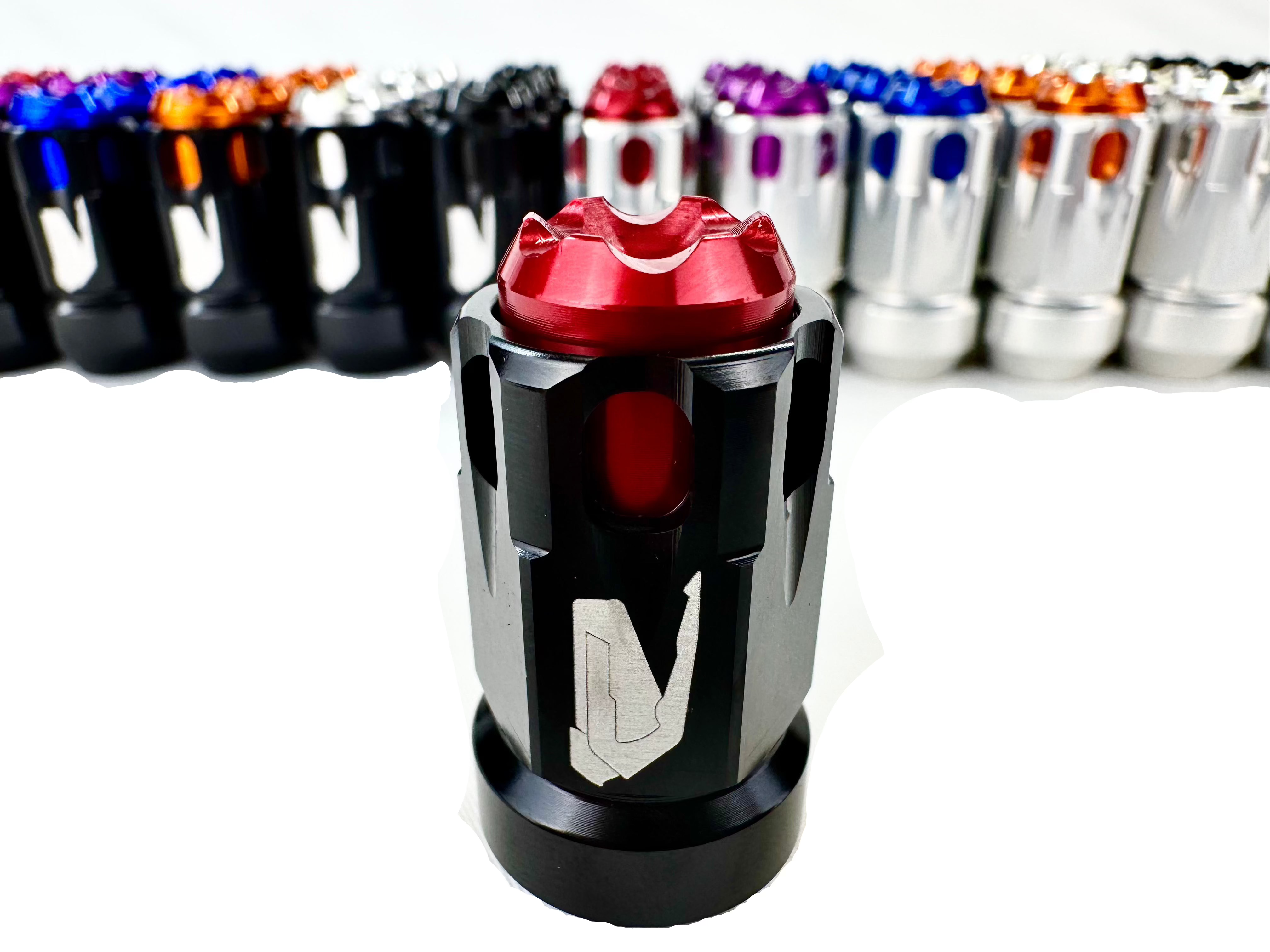 Packard Performance Billet Aluminum Lug Nuts - 12x1.5mm Thread Size - Fits Can-Am, Polaris & Other ATVs/UTVs - Durable Off-Road Wheel Accessories for Trail Riding & Mud Adventures