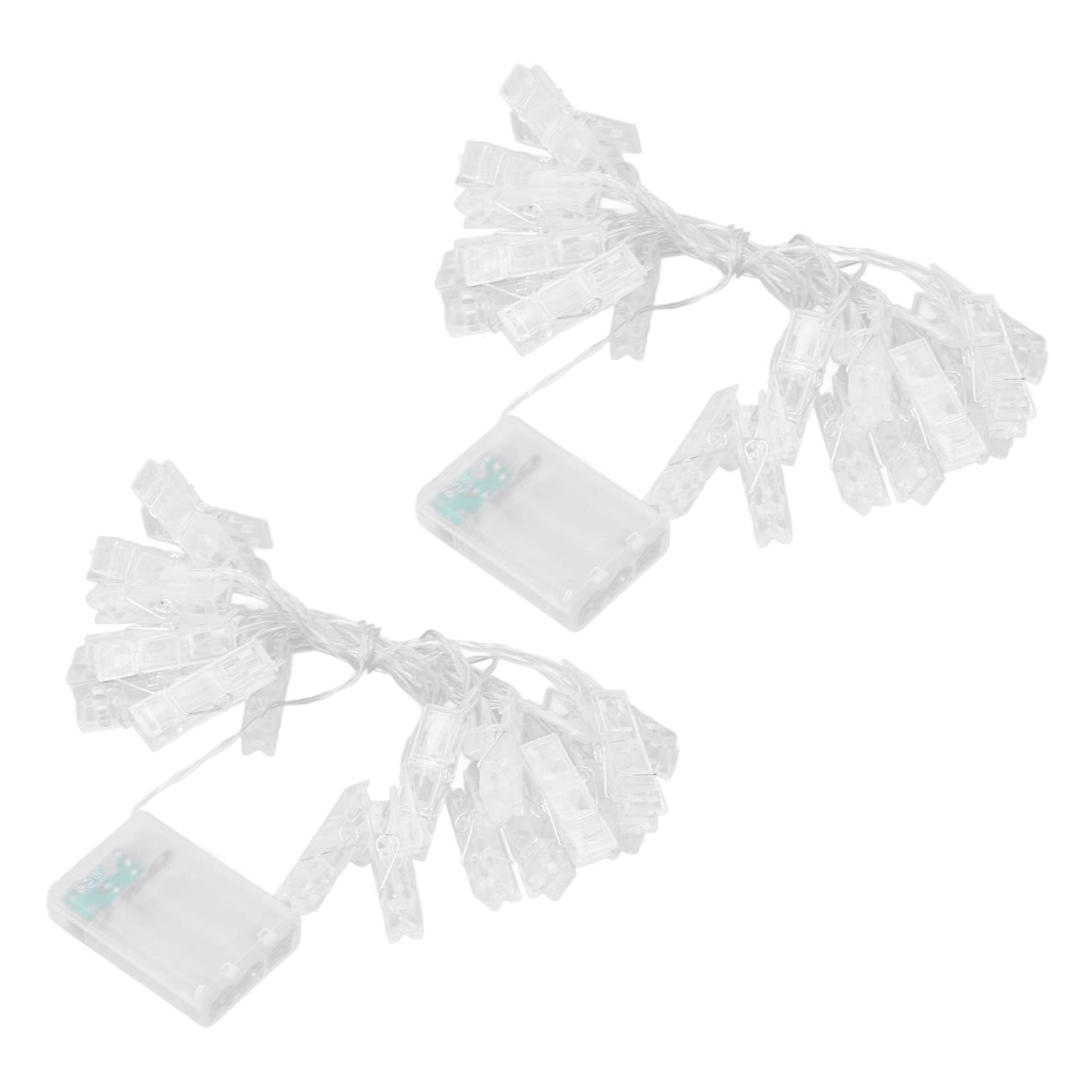 Tgoon 40 LED Hanging Picture Lights - Battery Powered for Wedding & Party Decor