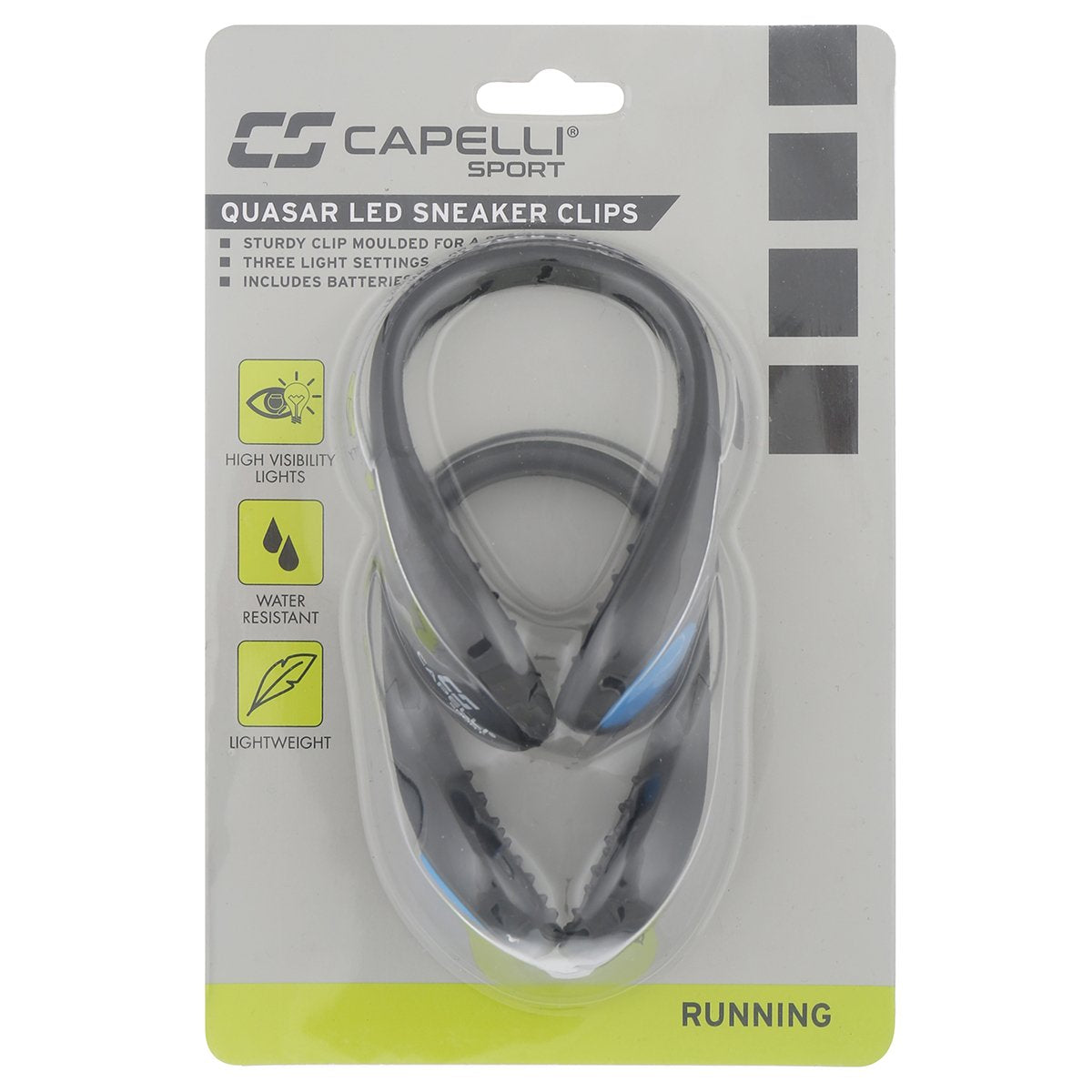 2 Pack LED Sneaker Clips - Glow in The Dark Shoe Lights for Running, Walking & Night Safety - Perfect for Jogging, Cycling & Outdoor Activities