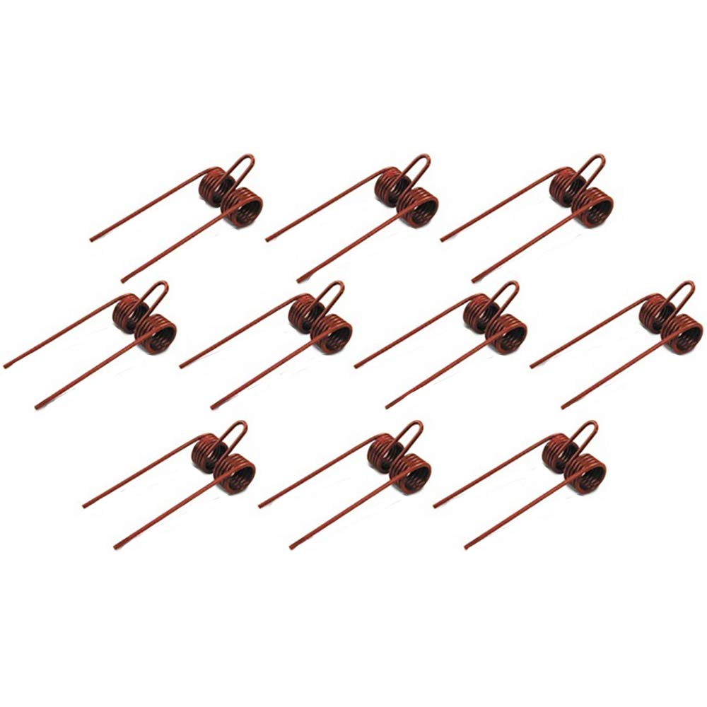 RAParts Replacement Aftermarket 10 Pack Hay Baler Teeth Tines for Case IH Hesston Models 8420 530 5510 5530 - Durable Baler Parts for Farming & Hay Baling Equipment