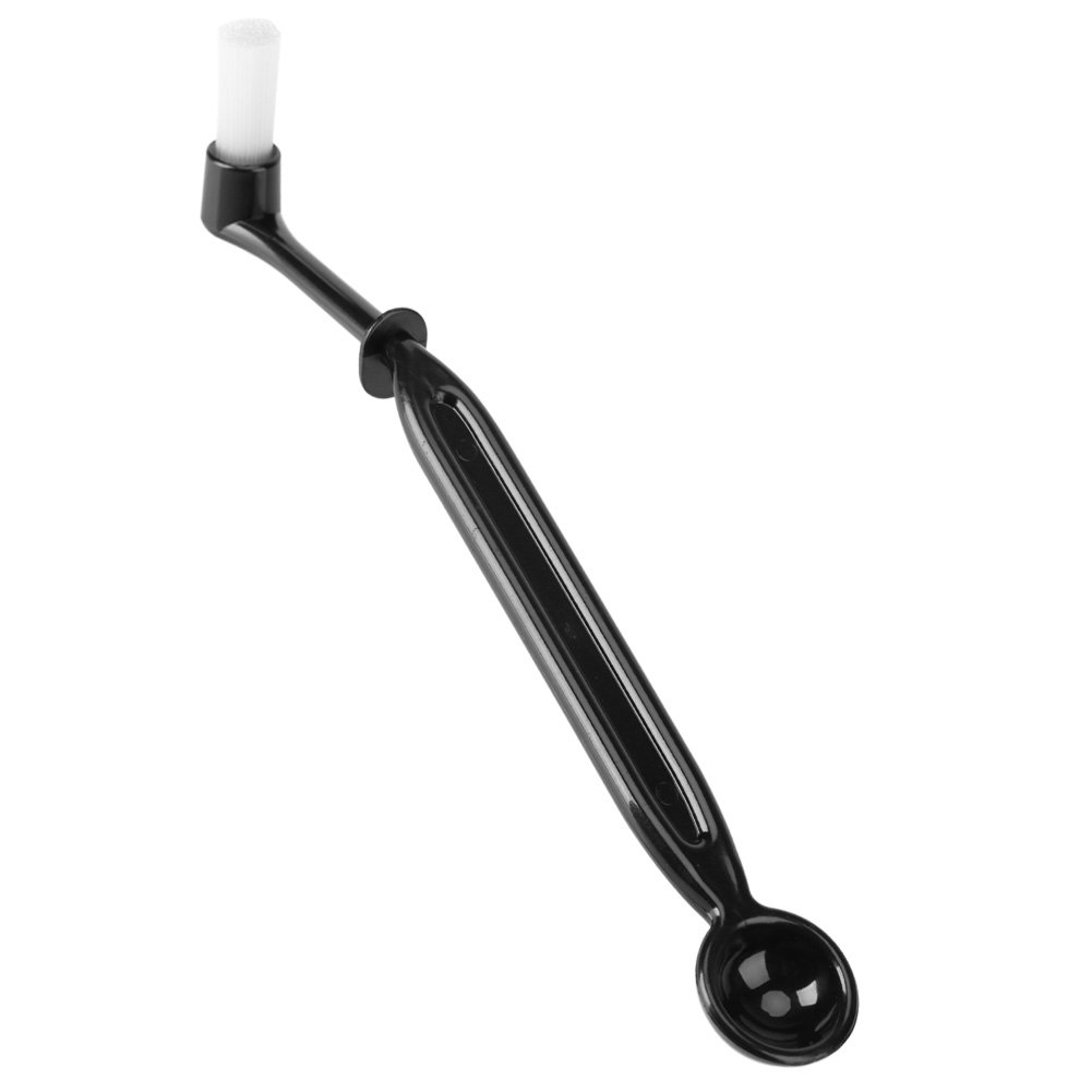 Espresso Machine Cleaning Brush & Spoon - Dual Use Group Head Cleaner Tool for Coffee Makers | Perfect for Baristas & Home Brewing