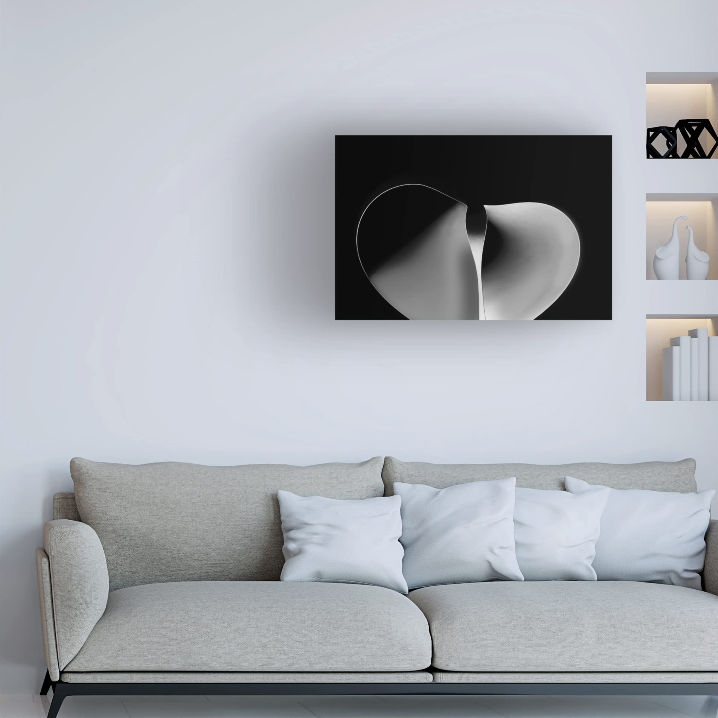 Trademark Fine Art 'Affection' Canvas Wall Art by Jutta Kerber - Romantic Home Decor for Living Room, Bedroom & Office