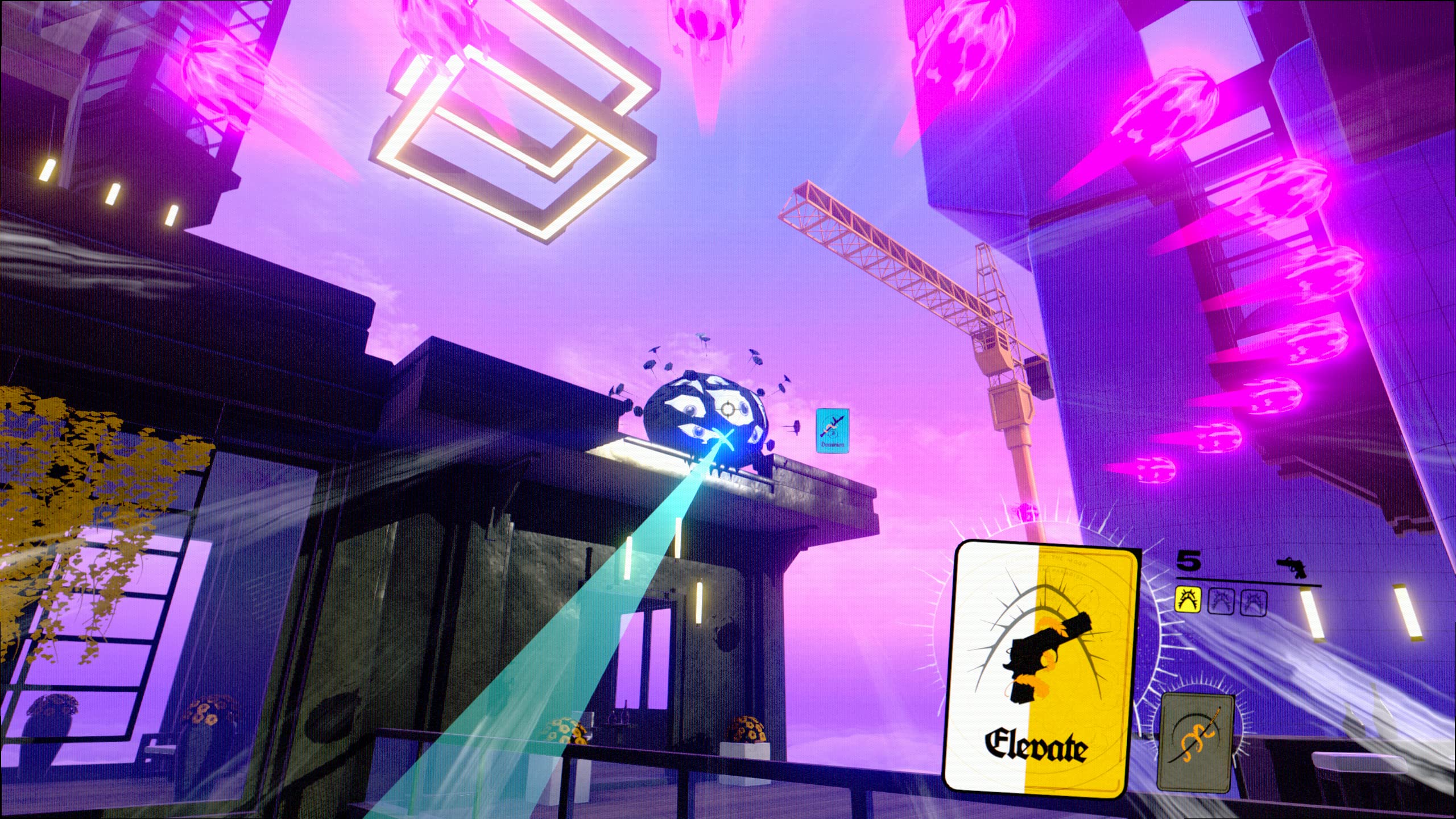 Neon White - Nintendo Switch Game | Action-Packed First-Person Shooter with Parkour & Card Mechanics | Perfect for Solo & Multiplayer Gaming Sessions