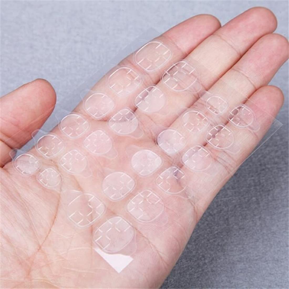 Premium Light Pink Glitter Heart Artificial Nails Set - 24pcs Reusable Press-on Nails with Glossy Finish & Luxury Design | Perfect for Parties, Weddings, Date Nights & Special Occasions