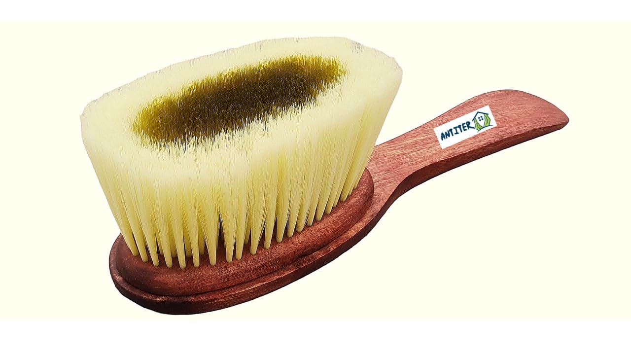 Antiter Professional Long Hair Cleaning Brush - Multi-Surface Dust & Lint Remover for Neck Hair, Bedsheets, Clothes & Car Seats | Perfect for Home, Office & Vehicle Cleaning