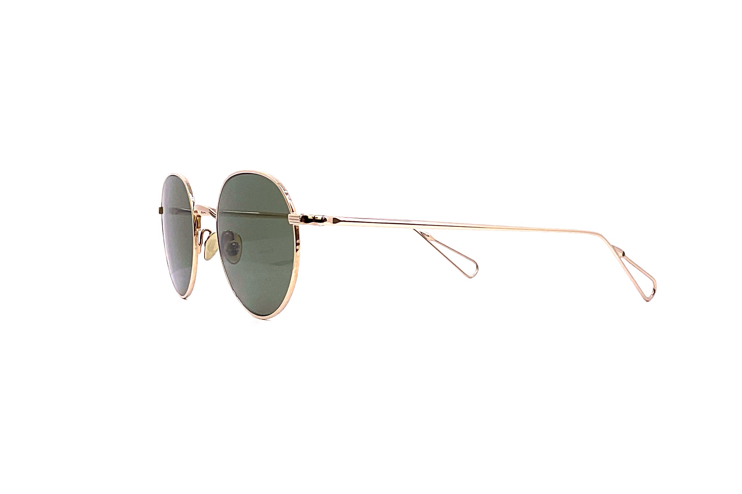 Ahlem Cambronne Sun Champagne Sunglasses - Luxury Designer Shades for Women & Men - Perfect for Beach, Travel & Outdoor Activities