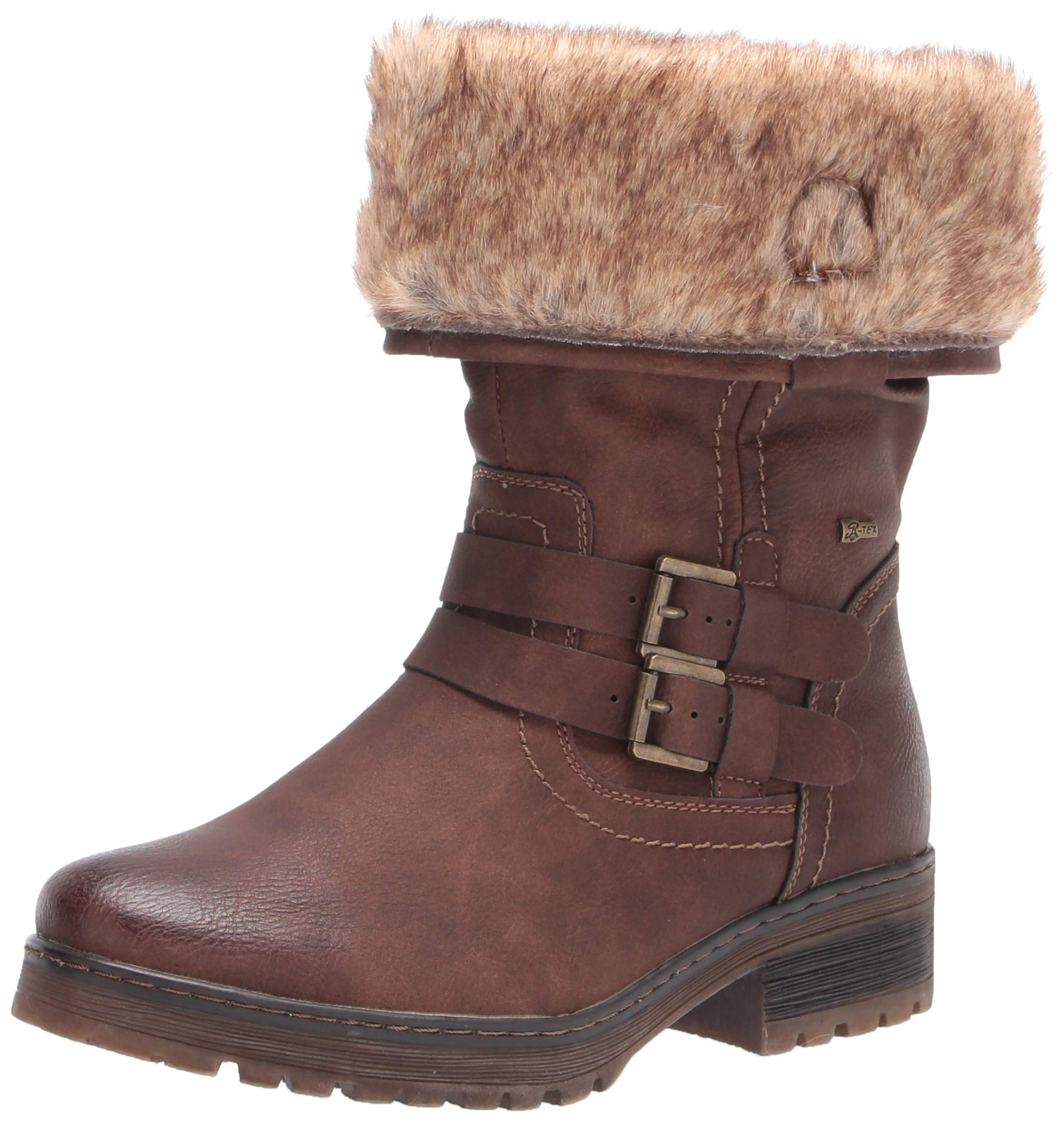 Spring Step Women's Mid Calf Boots - Comfortable Ankle Booties for Fall & Winter | Waterproof & Slip-Resistant | Perfect for Work, Casual Outfits & Outdoor Activities