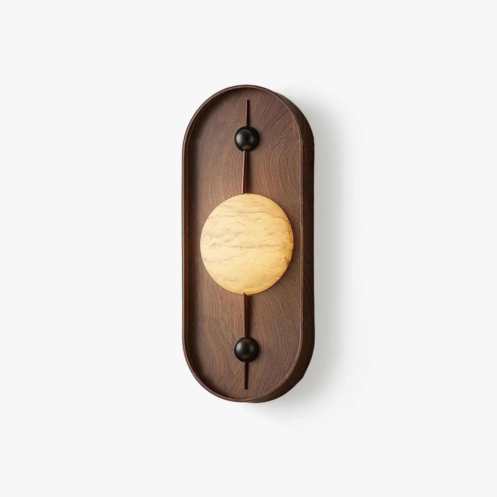 Modern Bezel Wall Lamp - Sleek LED Sconce Lighting for Bedroom, Living Room & Hallway - Dimmable Indoor Wall Light Fixture for Home Decor