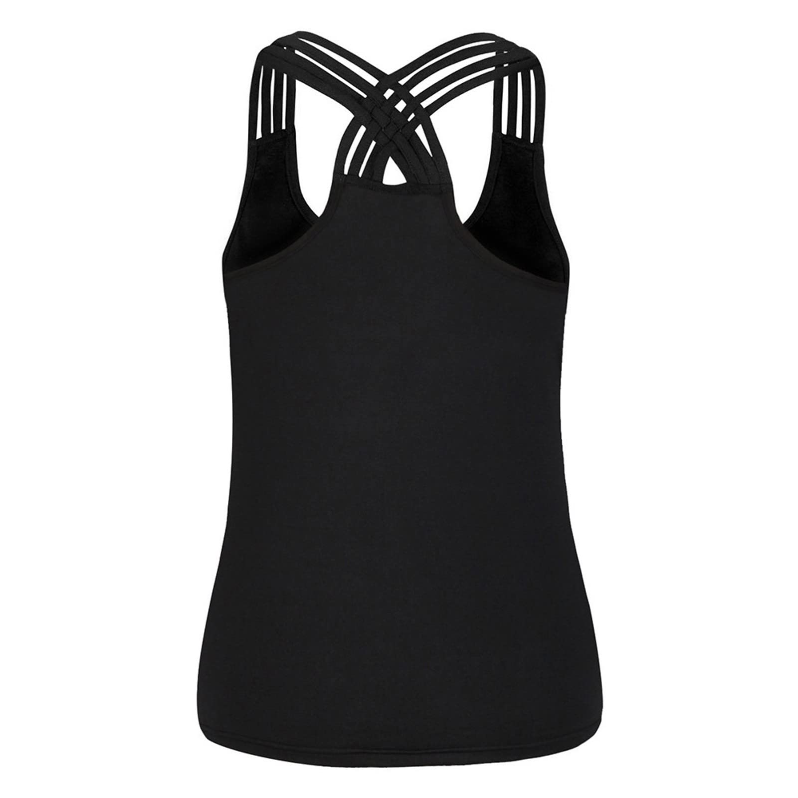 QUFECH Women's Flowy Sleeveless V-Neck Blouse - Digital Printed Overlapping Ribbon Vest Top for Summer | Casual Wear, Beach Outfits & Date Night Fashion