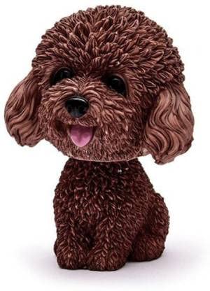 Car Dashboard Bobble-Head Toy - Shaking Head Dog Car Decor for Home, Office & Vehicle - Cute Car Hanging Ornament for Dashboard, Desk, or Gift (Pack of 1)