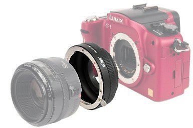 Canon EF to Micro 4/3 Mount Adapter for Mirrorless Cameras - Compatible with Panasonic & Olympus - Perfect for Photography & Videography
