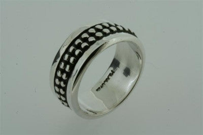 Double Dot Spinner Ring for Women & Men - Unique Fashion Jewelry for Stress Relief, Fidget Toy & Stylish Accessory - Perfect for Anxiety Relief, Office, Travel & Everyday Wear