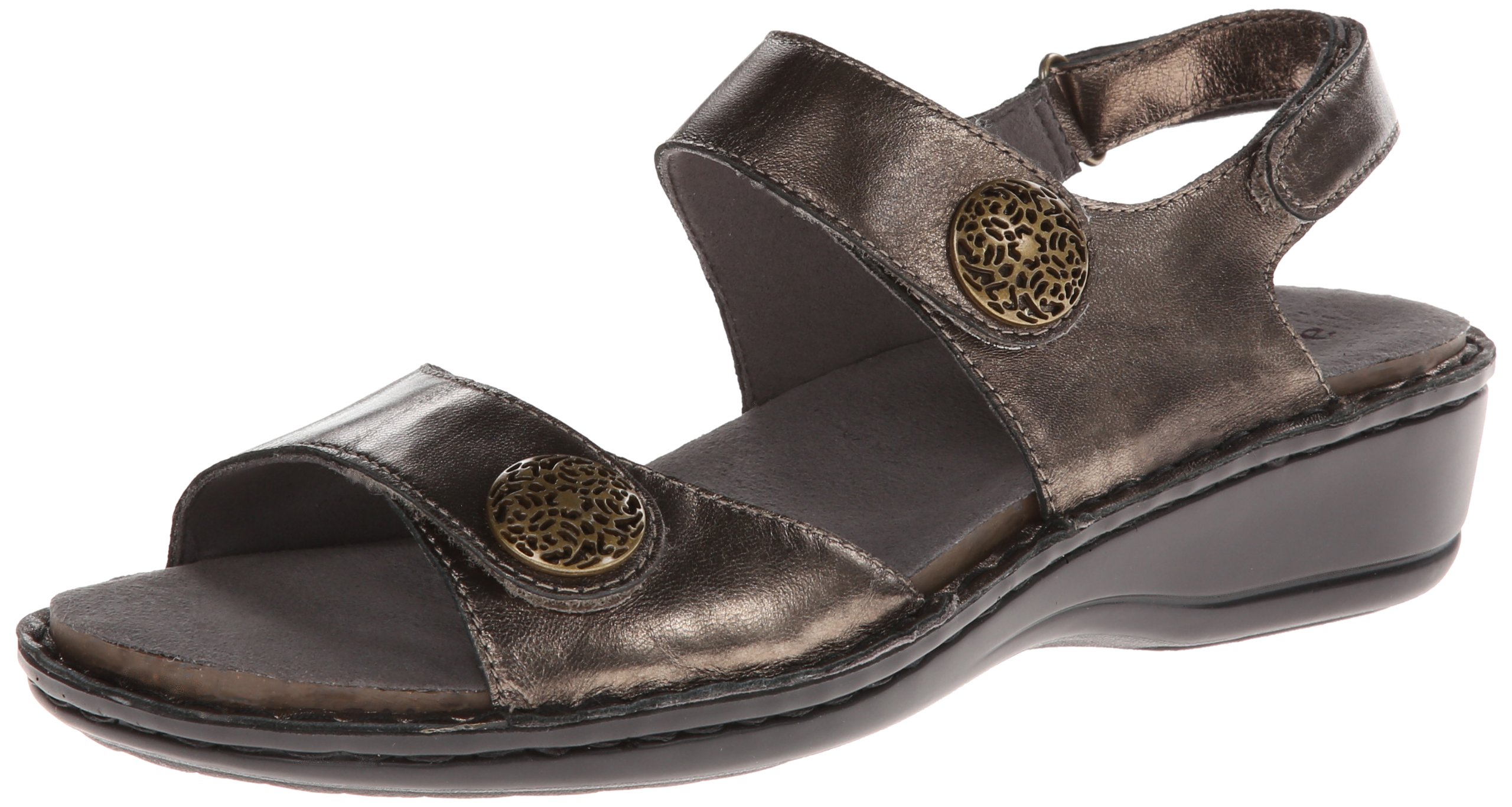 Aravon Women's Candace Comfortable Walking Sandals - Lightweight & Supportive for Travel, Work & Casual Wear