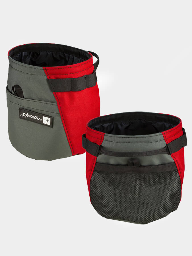 Metolius Dustbin Bouldering Bucket - Chalk Bag for Rock Climbing & Bouldering - Perfect for Gym Training & Outdoor Adventures