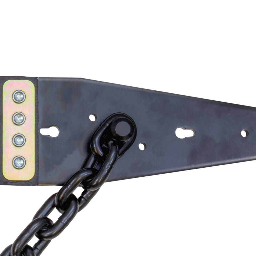 Heavy Duty Chain Roofing Anchor - Fall Protection Safety Hook for Construction & Roofing Work | OSHA Compliant | Ideal for Roofers, Contractors & DIY Home Projects