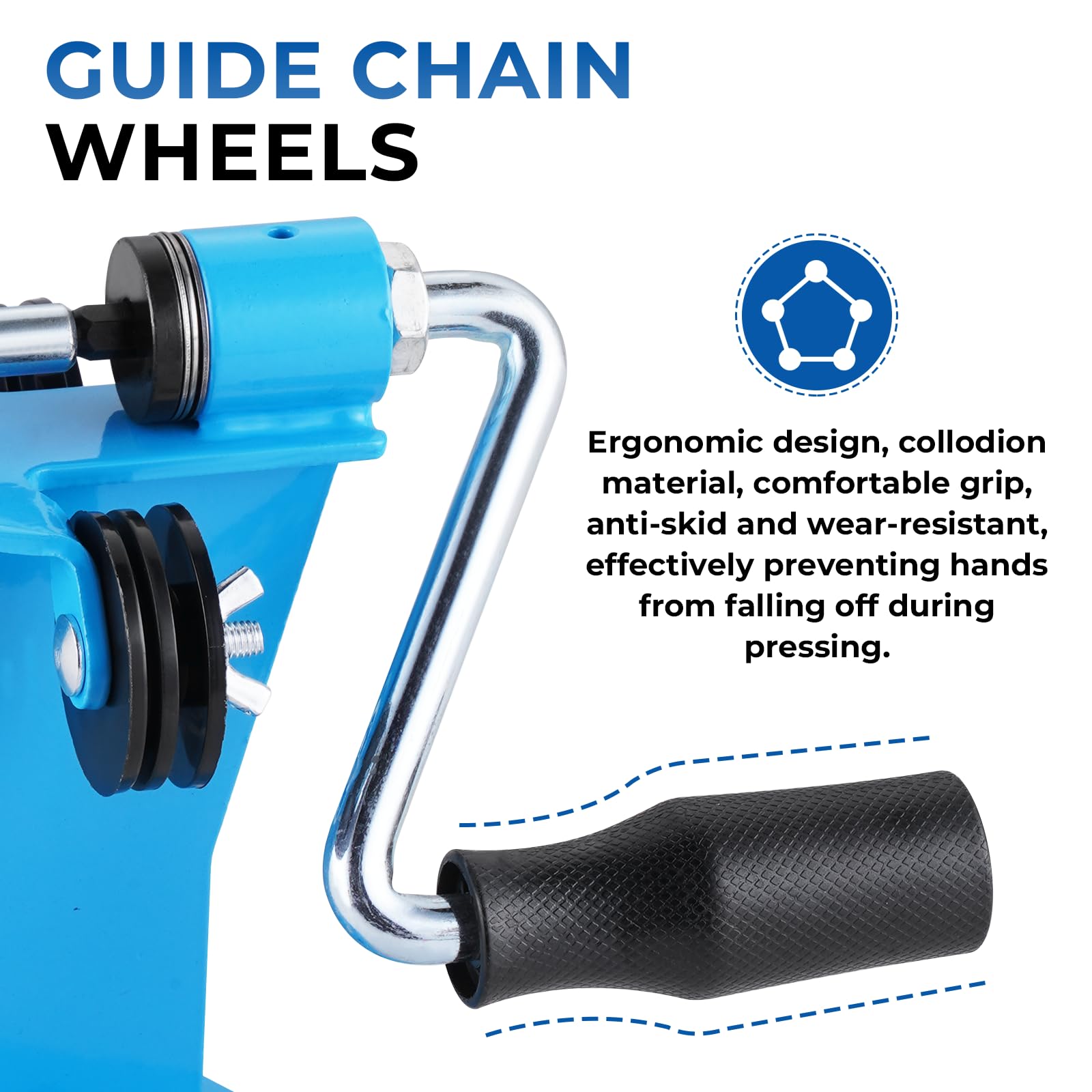 2-in-1 Chainsaw Chain Breaker & Rivet Spinner Tool - Professional Chainsaw Repair Kit for Sharpening & Maintaining Saw Chains - Perfect for Forestry Work, Tree Cutting & DIY Woodworking Projects