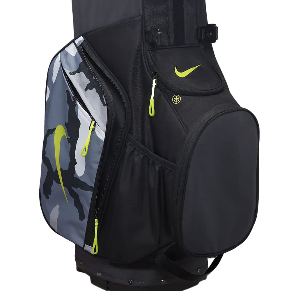 Nike Air Hybrid 2 Golf Bag Camo - Lightweight Stand Golf Bag with Multiple Pockets for Clubs & Accessories | Perfect for Golf Tournaments, Driving Range & Outdoor Sports