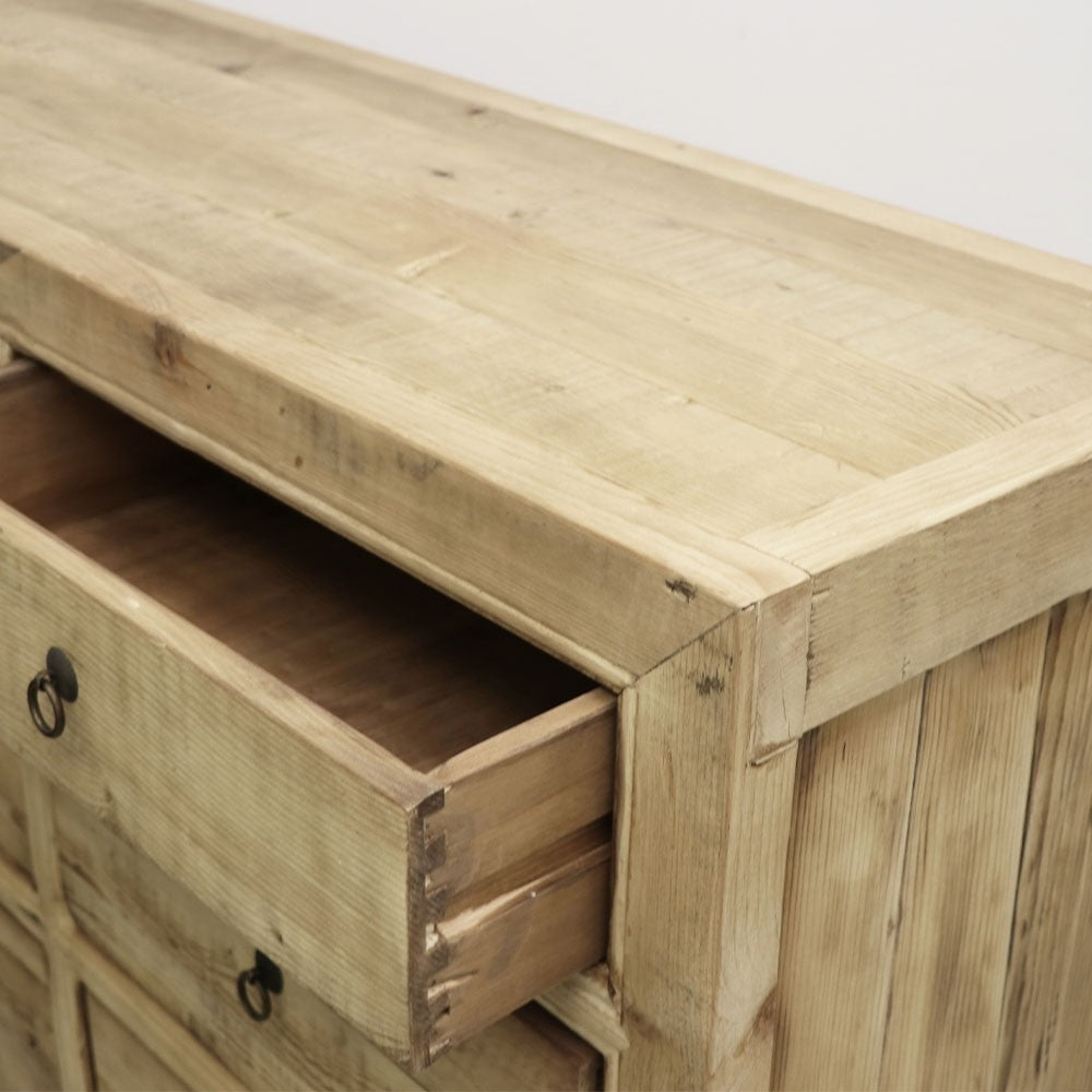 Oneta Natural Wooden Drawers - Stylish Storage for Bedroom, Living Room & Office Organization
