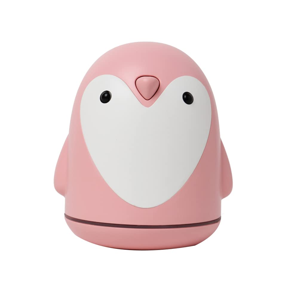 Acrosser 220Ml Cute Penguin USB Humidifier & Essential Oil Diffuser - Pink, for Home, Office, Car | Aromatherapy, Dry Air Relief, Baby Nursery & Workspace