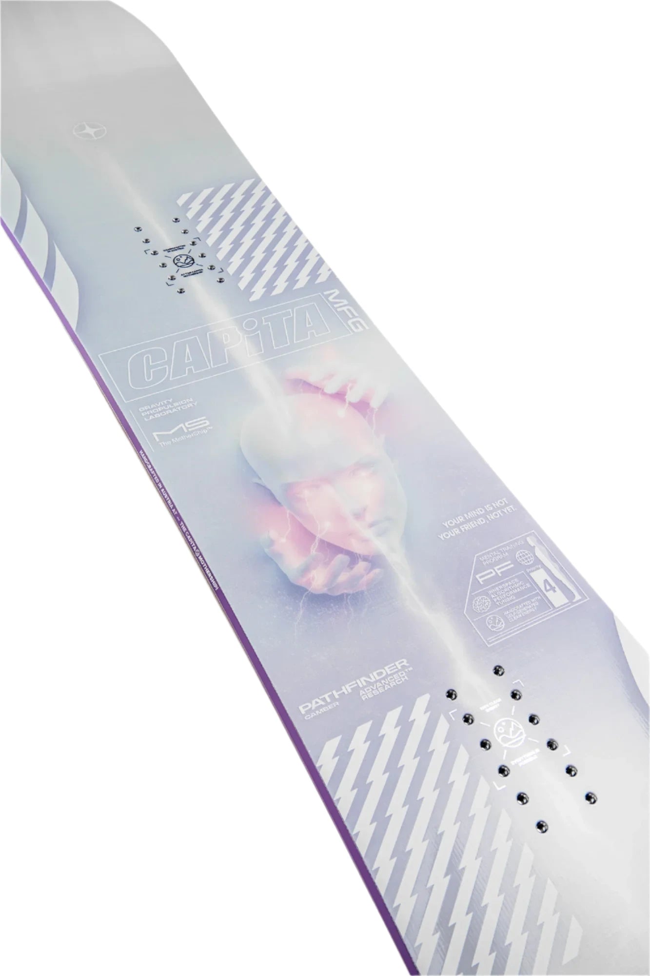 CAPiTA Pathfinder Camber Snowboard 2025 - All-Mountain Freestyle Snowboard for Men & Women | Perfect for Powder, Park & Backcountry Riding